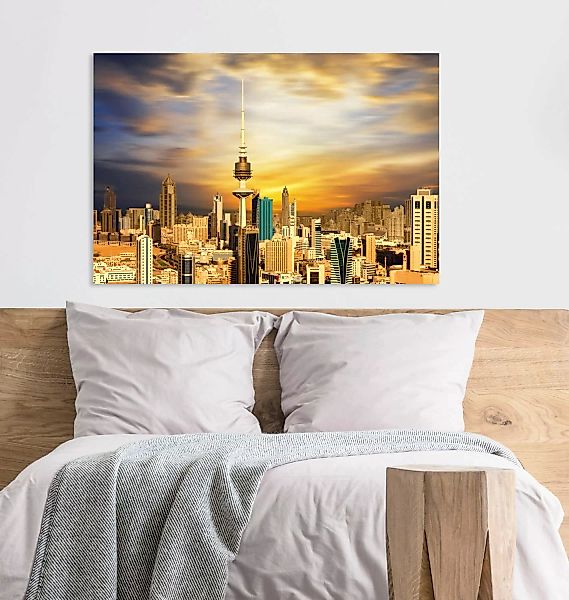 queence Acrylglasbild "Skyline" günstig online kaufen