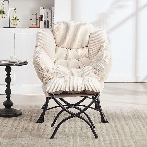 LVHOM Loungesessel Gemütliches Relaxsessel mit Hocker: günstig online kaufen