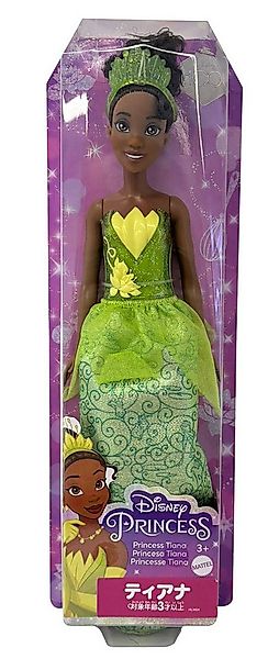 Disney Stehpuppe Disney Princess Tiana Küss den Frosch mit Glitzer-Kleid un günstig online kaufen