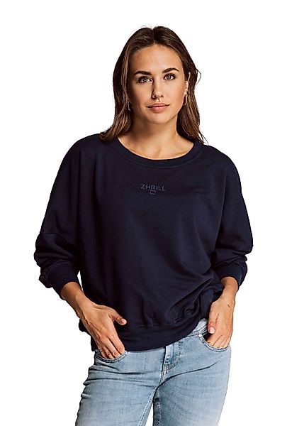 Zhrill Sweatshirt Sweater LUANA Navy (0-tlg) günstig online kaufen