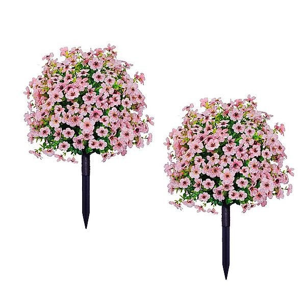 Kunstblume 2PCS Künstliche Bäume mit Erdspieß,Sträucher günstig online kaufen