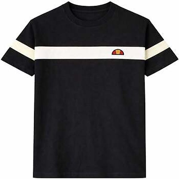 Ellesse  T-Shirts & Poloshirts Caserio T-Shirt Black/White/Off White günstig online kaufen