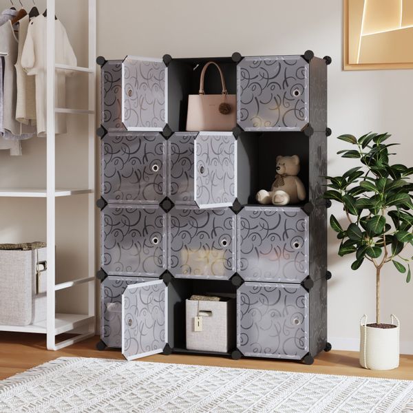 Mondeer Kleiderschrank Steckregal (Staub- und Wasserabweisend, günstig online kaufen