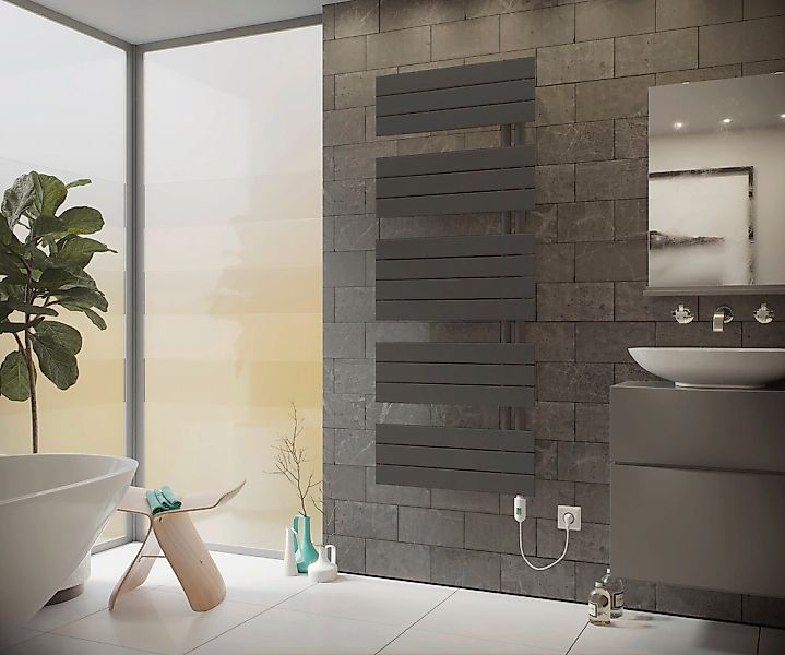 Ximax Elektrischer Badheizkörper "P2-Open, 1720 mm x 600 mm" 900 Watt, Heiz günstig online kaufen