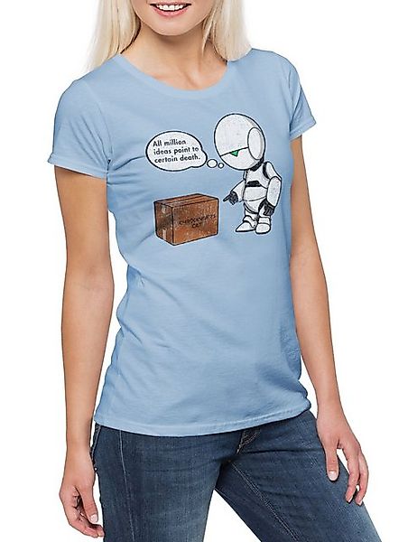 Urban Backwoods Print-Shirt Certain Death Damen T-Shirt Big Schrödingers Ba günstig online kaufen