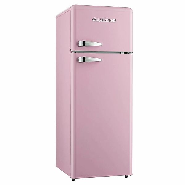 Wolkenstein Retro-Kühl-Gefrierkombination GK212.4RT Pink günstig online kaufen