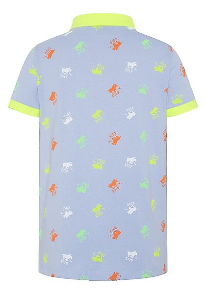 Polo Sylt Poloshirt mit Logo-Muster günstig online kaufen