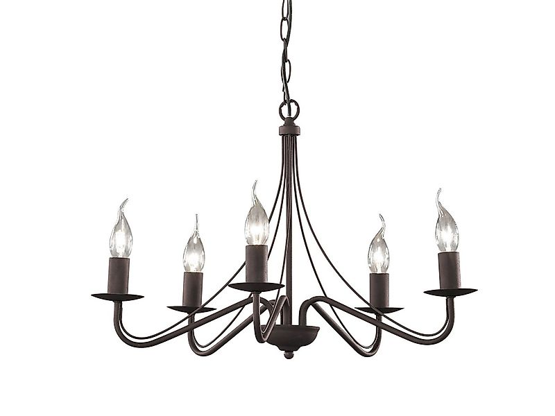 Reality Leuchten LED Kronleuchter, Dimmfunktion, LED wechselbar, Warmweiß, günstig online kaufen