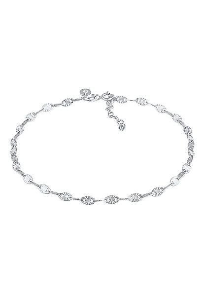 Elli Premium Fußkette Stern Look Plättchen günstig online kaufen