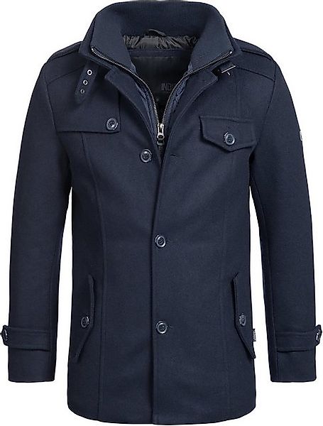 Indicode Kurzmantel Indicode Herren Brandon Kurzmantel mit Stehkragen günstig online kaufen