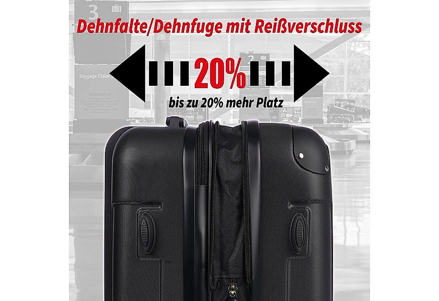 Weissmantel Kofferset 5er Koffer Set Hartschalenkoffer Kofferset XL Bordgep günstig online kaufen