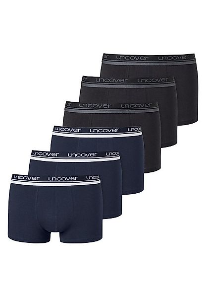 uncover by SCHIESSER Retro Boxer 6er Pack Basic (Spar-Set, 6-St) Retro Shor günstig online kaufen