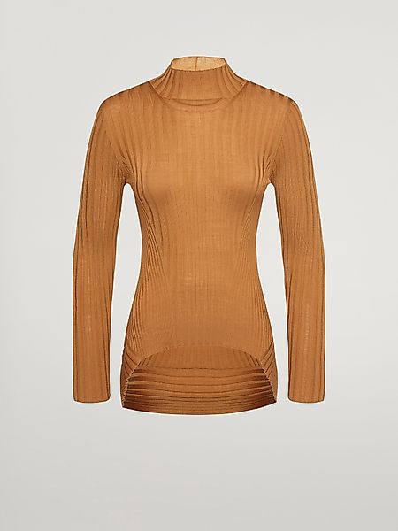 Wolford - Cashmere Top Long Sleeves, Frau, lion, Größe: XS günstig online kaufen