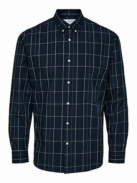 SELECTED HOMME Langarmhemd Herren Hemd SLIMTHEO Langarm (1-tlg) günstig online kaufen