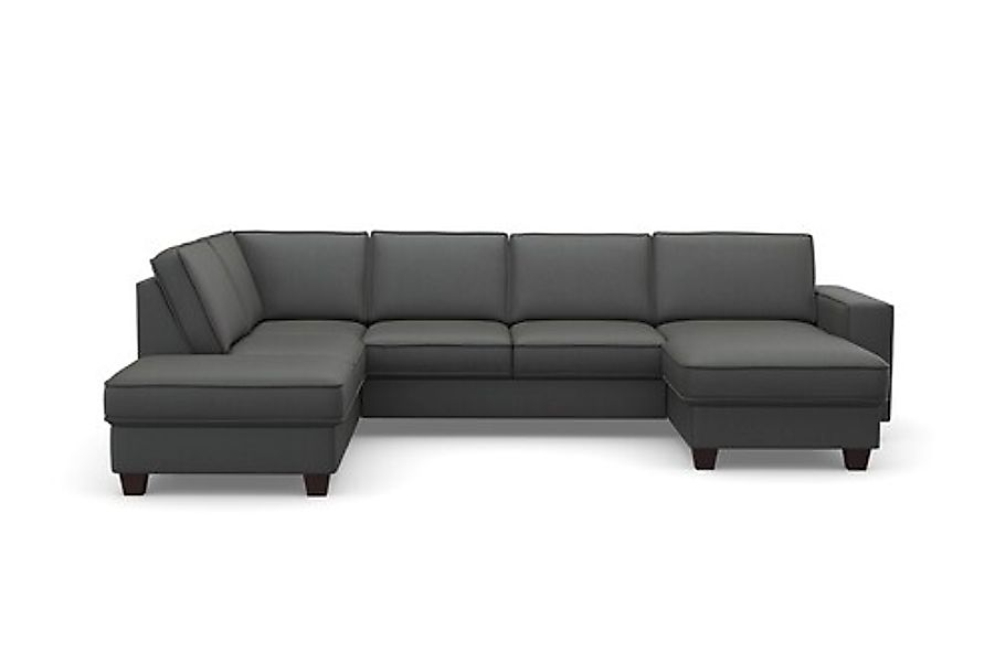 Home affaire Wohnlandschaft »County U-Form« wahlweise Ottomane links oder r günstig online kaufen