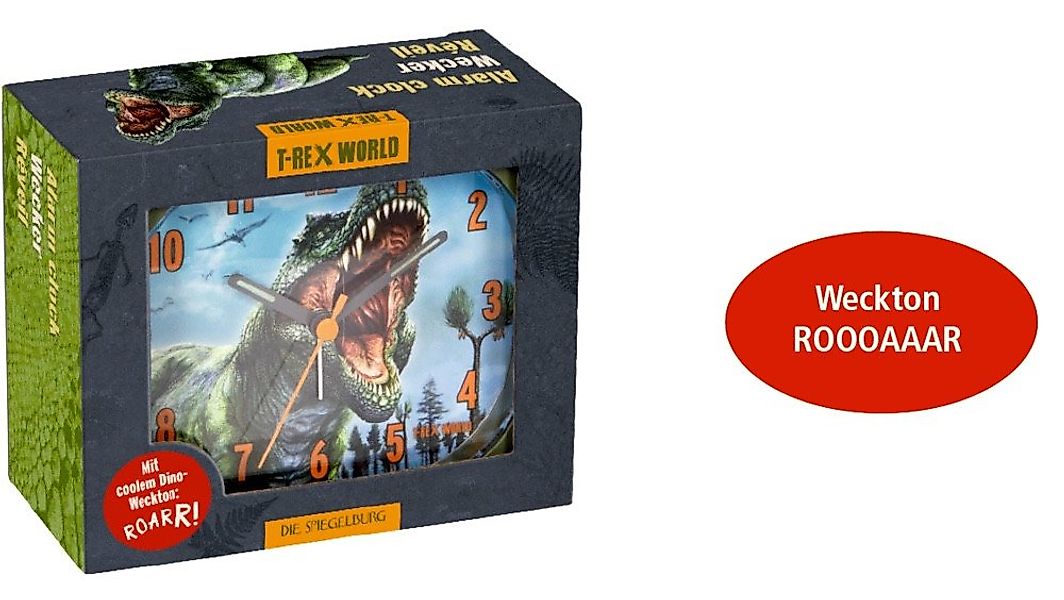 Coppenrath Kinderwecker Wecker - T-Rex World Mit ROOAAR Weckruf günstig online kaufen