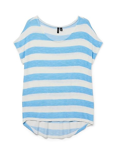 Vero Moda Kurzarmshirt VMWIDE STRIPE SL TOP GA JRS NOOS Viskosemischung günstig online kaufen