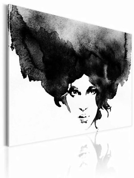 artgeist Wandbild Sturm der Gedanken schwarz/weiß Gr. 60 x 40 günstig online kaufen