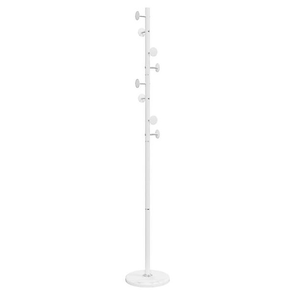 vidaXL Garderobenständer Garderobenständer Weiß 176 cm günstig online kaufen