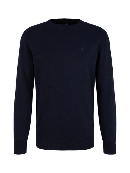TOM TAILOR Rundhalspullover (1-tlg) günstig online kaufen