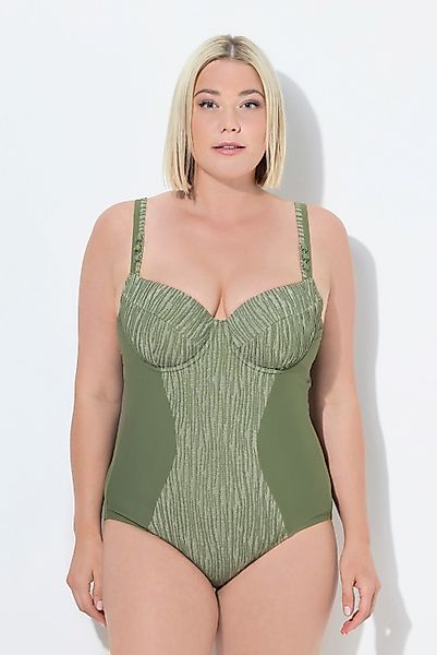Ulla Popken Badeanzug Badeanzug Bügel-Softcups Träger günstig online kaufen