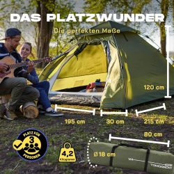 Lumaland Kuppelzelt Pop Up in 10 günstig online kaufen