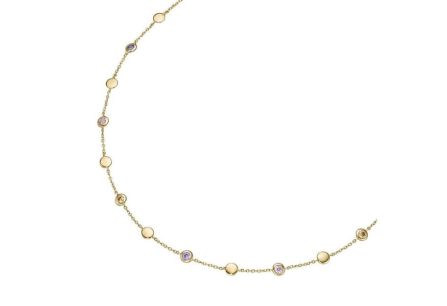 GIORGIO MARTELLO MILANO Collier mit Zwischenteilen, farbige synt. Zirkonia günstig online kaufen