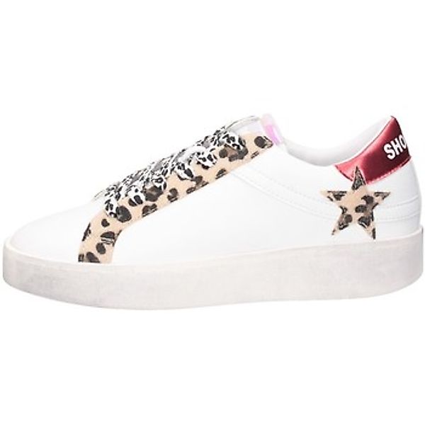 Shop Art  Sneaker SA030062 Sneaker Frau WEISS / LEOPARD günstig online kaufen