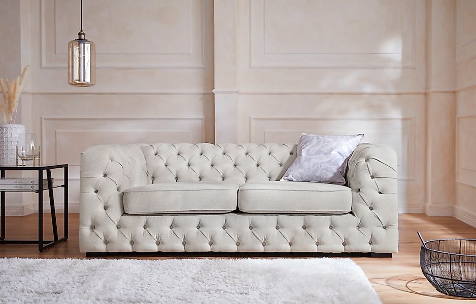 Guido Maria Kretschmer Home&Living Chesterfield-Sofa "Kalina", mit klassisc günstig online kaufen