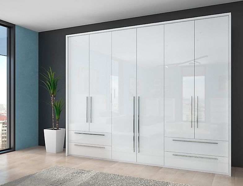 Places of Style Drehtürenschrank »Piano, inklusive Rahmen und Beleuchtung, günstig online kaufen