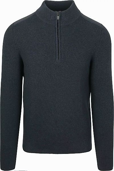Suitable Half Zip Pullover Patch Navy - Größe XXL günstig online kaufen