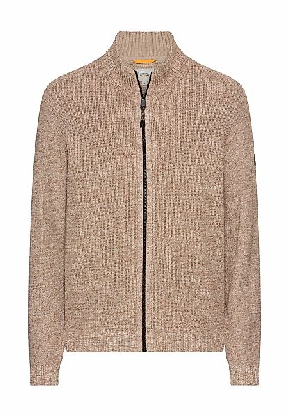 camel active Strickjacke mit Logo Stickerei günstig online kaufen
