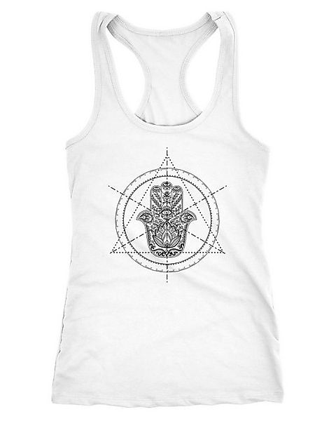 Neverless Tanktop Damen Tank-Top Hamsa Fatimas Hand Ethno Boho Bohemian Rac günstig online kaufen