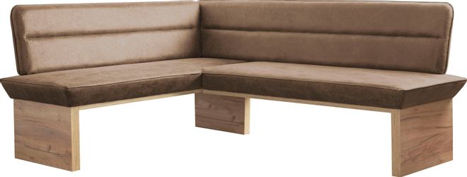 Home affaire Eckbank "Beluna Polsterbank, Sitzecke" mit Wellenunterfederung günstig online kaufen