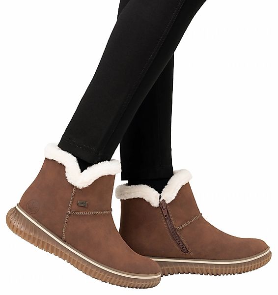 Rieker Winterboots, Stiefelette, Warmfutter, mit wasserabweisender günstig online kaufen