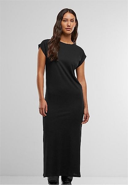 URBAN CLASSICS Maxikleid Ladies Viscose Extended Shoulder Dress günstig online kaufen
