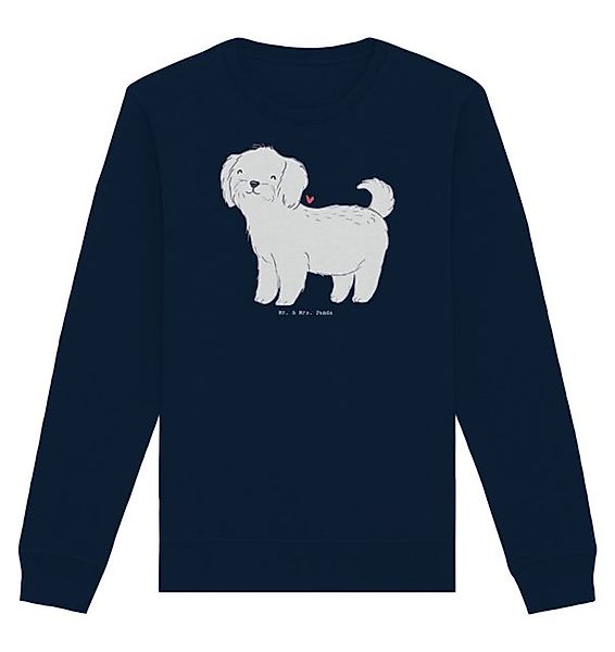 Mr. & Mrs. Panda Longpullover Malteser Moment Größe XL - French Navy - Gesc günstig online kaufen