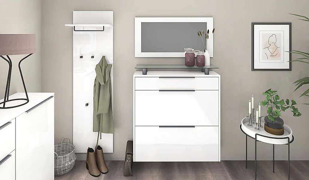 borchardt Möbel Garderoben-Set "Tom" 3 Stk. tlg. günstig online kaufen