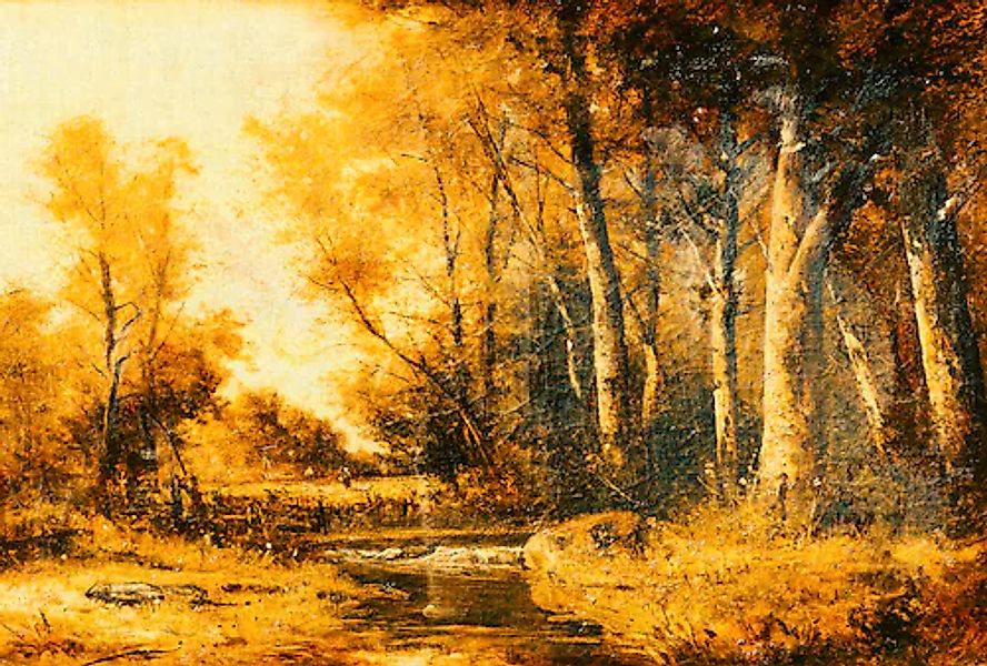 Architects Paper Fototapete »Atelier 47 Forest Painting 1« Wald glatt Vlies günstig online kaufen