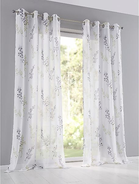 Kutti Vorhang "Danny" Ösen 1 Stk. tlg. Polyester, pflegeleicht, bedruckt günstig online kaufen