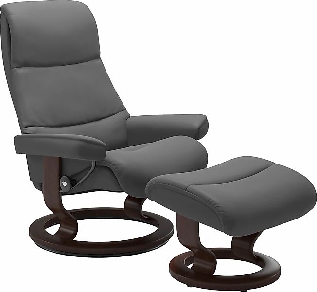 Stressless "View" mit Classic Base, Größe L, Gestell Braun günstig online kaufen