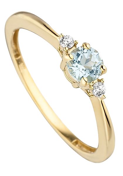 JOBO Fingerring Ring mit Blautopas und günstig online kaufen