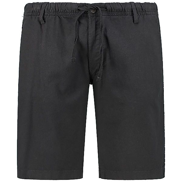 Jack&Jones Chino-Shorts mit Leinen Farbe schwarz Größe: W44 günstig online kaufen