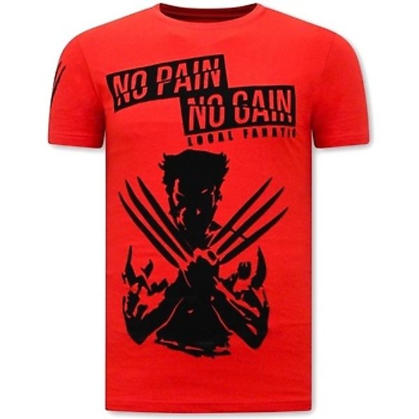 Local Fanatic  T-Shirt Mit Aufdruck Wolverine X Man günstig online kaufen