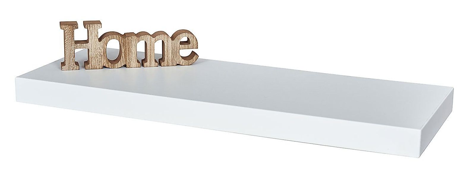 Levandeo® Wandregal, Wandboard Bobby 60cm weiß günstig online kaufen