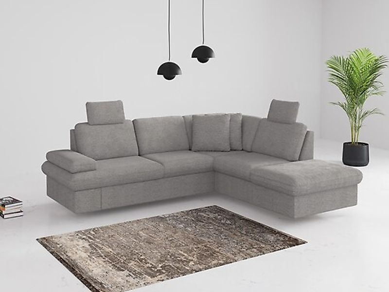 sit&more Ecksofa »Moreno«, mit Armteilverstellung,wahlweise mit Bettfunktio günstig online kaufen