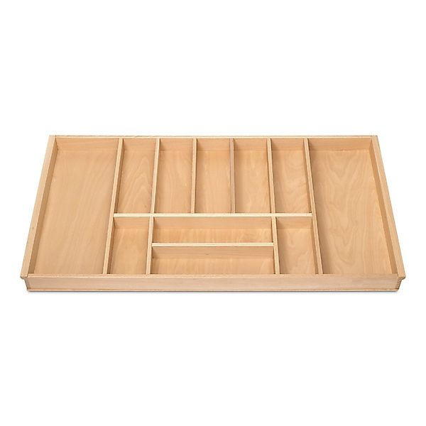 SOTECH ORGA-BOX III Buche Besteckeinsatz 1000 mm Höhe 56 mm Für Nobilia Ab günstig online kaufen
