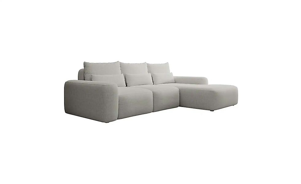 Selsey Ecksofa mit Schlaffunktion Carnos ¦ grau ¦ Maße (cm): B: 264 H: 82 P günstig online kaufen