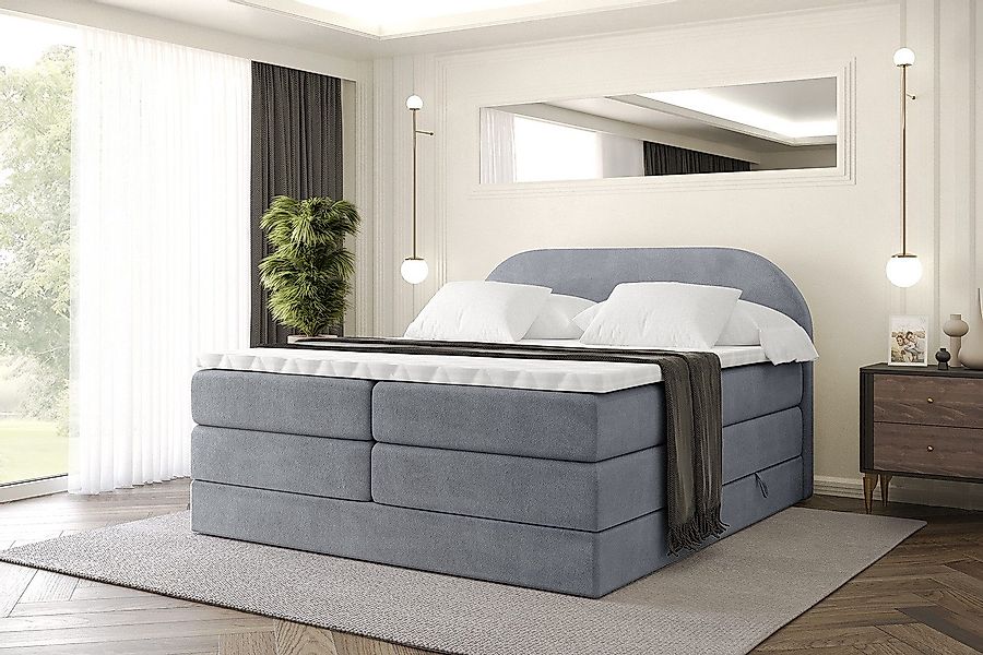ALTDECOR Boxspringbett NOX KING (Multipocket-Matratze H4, günstig online kaufen