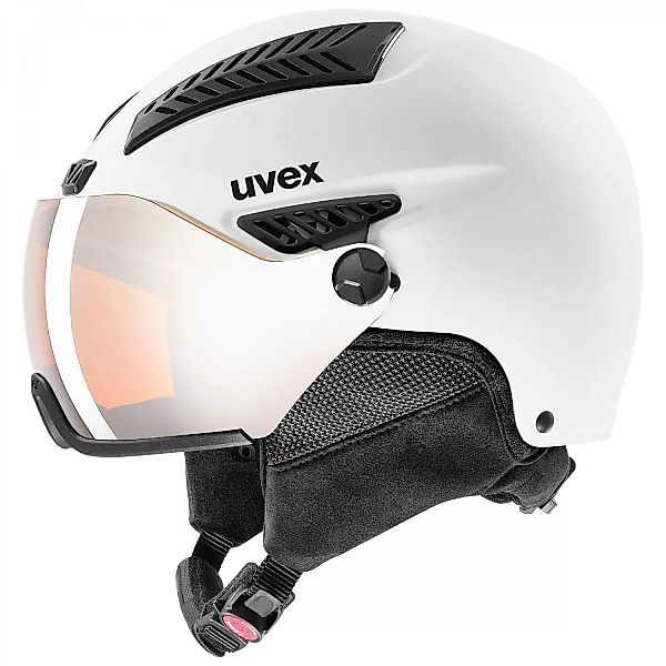 uvex HLMT 600 Visor Skihelm (Größe: 53-55 cm, 10 white mat) günstig online kaufen